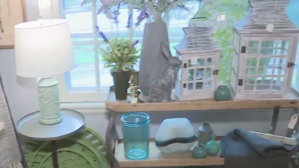 The Homestead at Lynndale Farms is with filled with local artisans unique home decor